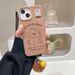 TechGlobe Maillard Brown Cute Hat Puppy Case For IPhone 16 Pro Max 15 Plus/13_voghion.com