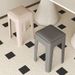 Exquisite Household Durable Plastic Soft Cushion Simple Bench Storage Dining Makeup Stool_voghion.com