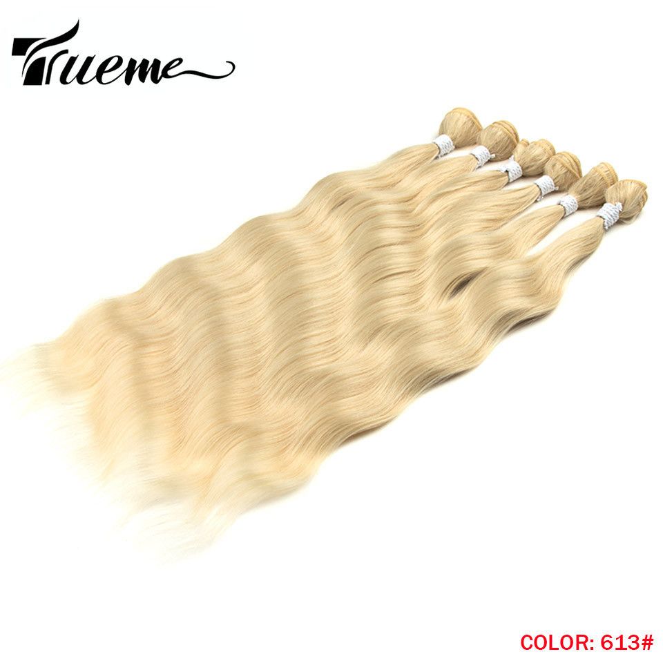 Extension per capelli Parrucche Capelli lunghi ricci Fibra chimica Tenda per capelli Set da 6 pezzi_voghion.com