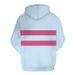 New Undertale Game Jacket Frisk Color Block Hoodie 3D Sweatshirt For Men_voghion.com