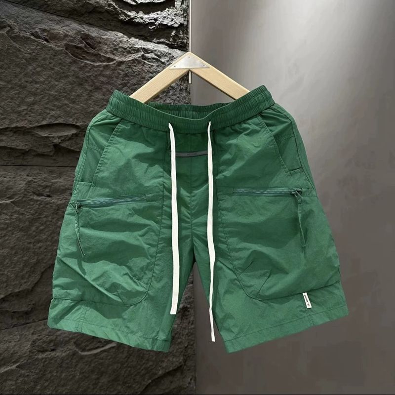 Men's Clothing Summer men's thin personalized work shorts youth breathable beach pants fashion handsome versatile shorts_voghion.com