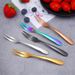 Stainless steel fruit fork Fancy suit_voghion.com