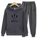 Unisex Fleece-Lined Hoodie & Jogger Set - Oversized Gender Neutral Pullover Tracksuit With Side Pockets_voghion.com