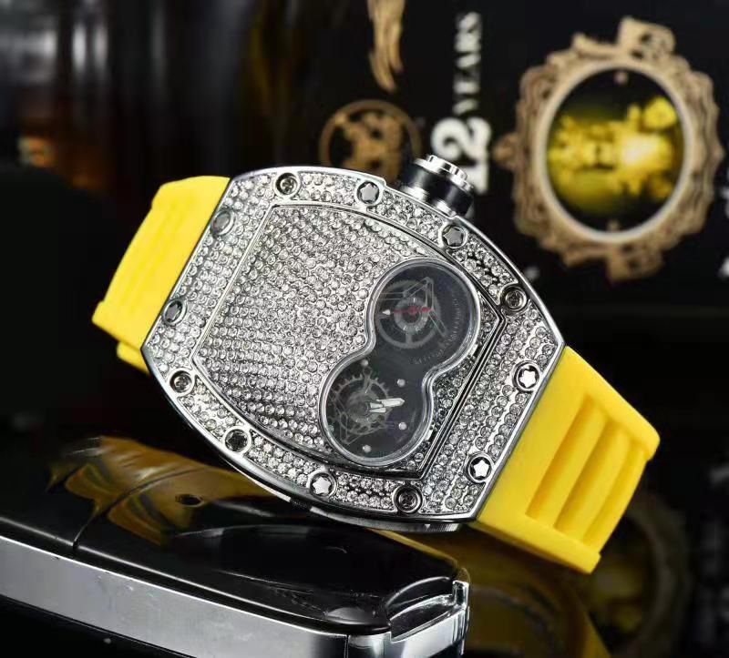 Accessori per orologi con testa di fantasma stellato a due occhi accessori rospo orologio con quadrante a doppio occhio_voghion.com