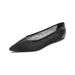 Shallow Single Shoes Female Flat Bottom Fairy Wind Mesh Soft Sole Gentle Pointed Rhinestone Flats_voghion.com