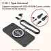 Fast Charger Silicone Pad Mat Stand For IPhone 16 15 14 13 Xiaomi Samsung Huawei Mobile Phone Car Wireless Charging_voghion.com