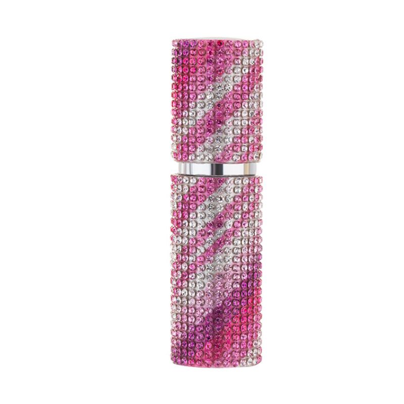 Perfume Accessories 10ML Creative Diamond Perfume Bottle Portable Aluminum Liquid Essence Cosmetic Packaging Bottle Empty Bottle Spot_voghion.com