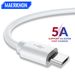 USB cable Micro 5A fast charging USB synchronous data phone adapter charging cable suitable for Samsung, Xiaomi, Sony,_voghion.com
