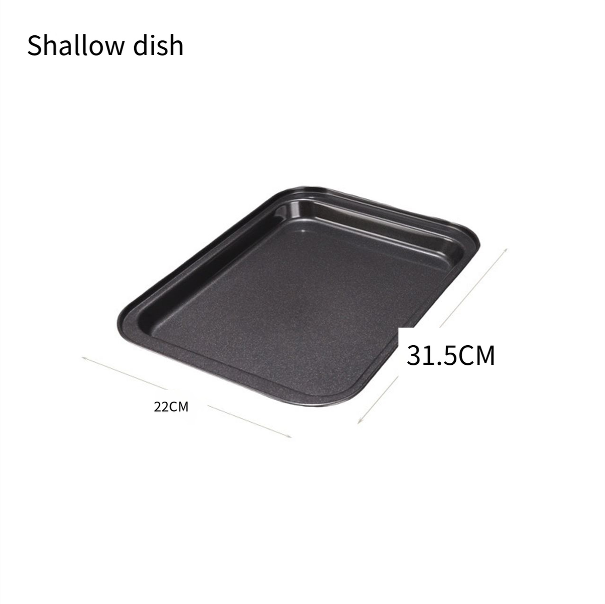 Thickened And Deepened Multi Size Square Baking Tray,non Stick Carbon Steel Cake Baking Tray, Household Multifunctional Baking Tool_voghion.com
