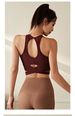 Sport-BH für Damen, Cross-Back-Yoga-Top, Laufweste, Push-Up, Oberbekleidung, Fitness-Unterwäsche, hochfester Halt_voghion.com