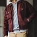 Maden Retro Heavyweight Canvas Detroit Jacket Corduroy Collar Hunting Short Zip-Up Jacket With Pockets Men's Autumn Outerwear_voghion.com