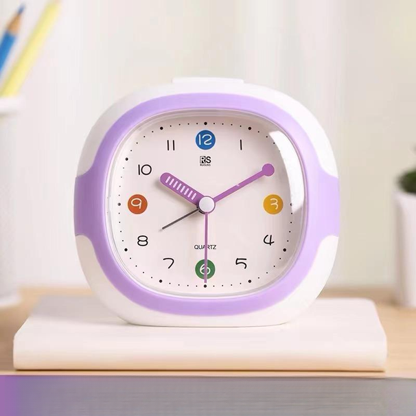 2024 New Cartoon Alarm For Children Self-Discipline Study Student Exclusive Simple Artifact Powerful Wake-Up Clock_voghion.com