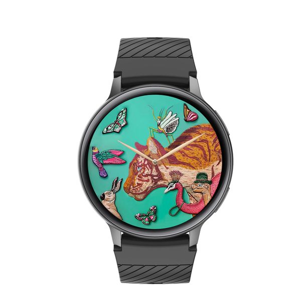 S53 Smart Watch 1.39 Inch Round Screen Bluetooth Talk Meter Sleep Monitor Blood Pressure Multi-exercise Weather_voghion.com