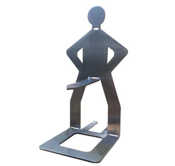 Supporto per barbecue in acciaio inossidabile, porta salsicce per barbecue a forma umana da esterno, nuovo prodotto_voghion.com