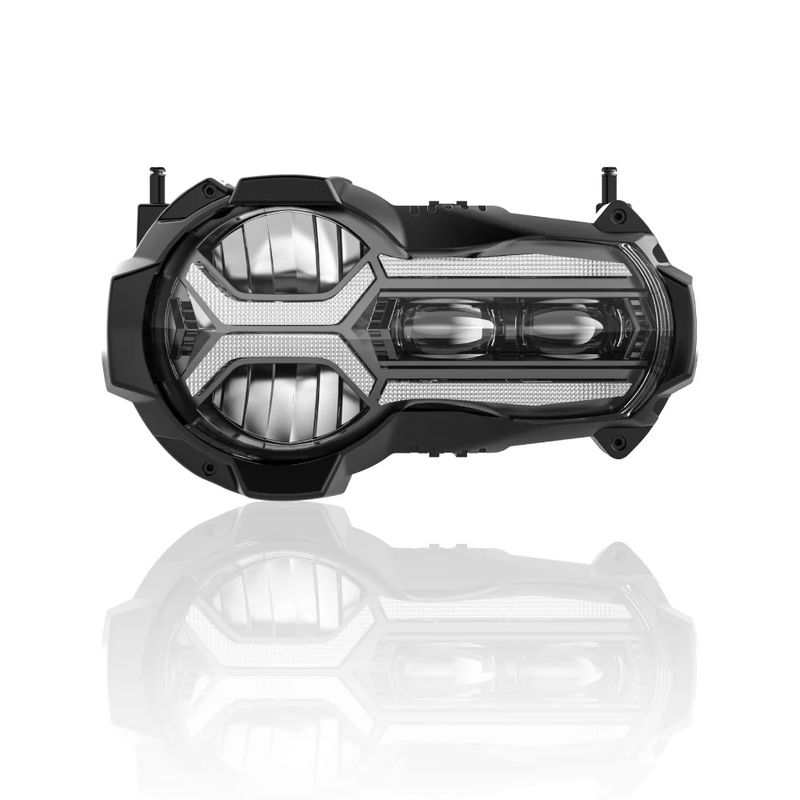 LED Headlight For BMW R1200 GS R1250 2014-2019, With Hi-Lo Beam DRL Light Mode,E-Mark Approved Motorcycle Light Assembly_voghion.com