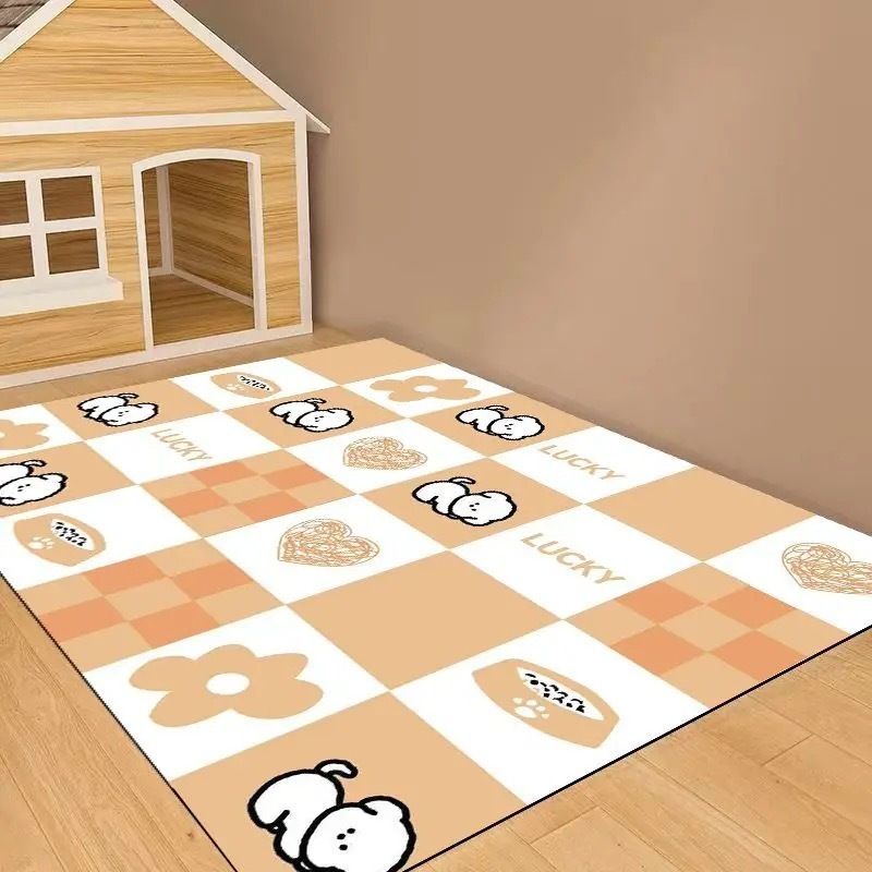 Evcil Hayvan Su Geçirmez, İdrar Geçirmez PVC Çit Matı, Köpek Kulübesi, Yıkanmaz, Temizlenmez, Kaymaz_voghion.com