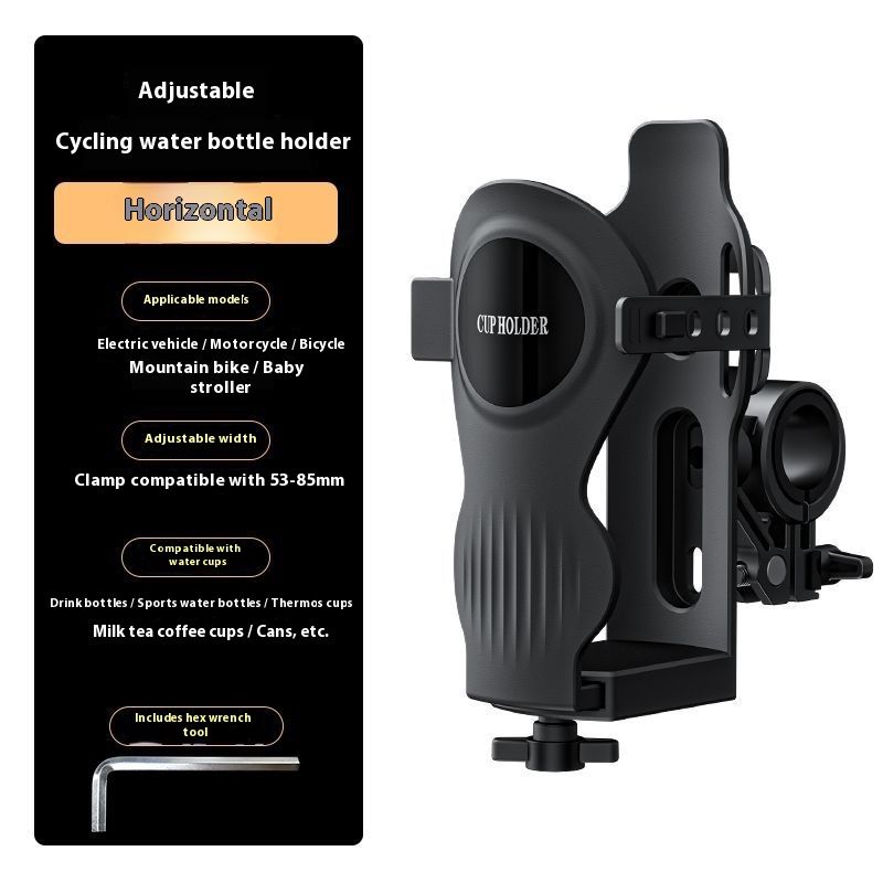 Bike Cup Universal Electric Scooter Coffee Milk Tea Bicycle Water Bottle Holder Multifunctional Stand_voghion.com