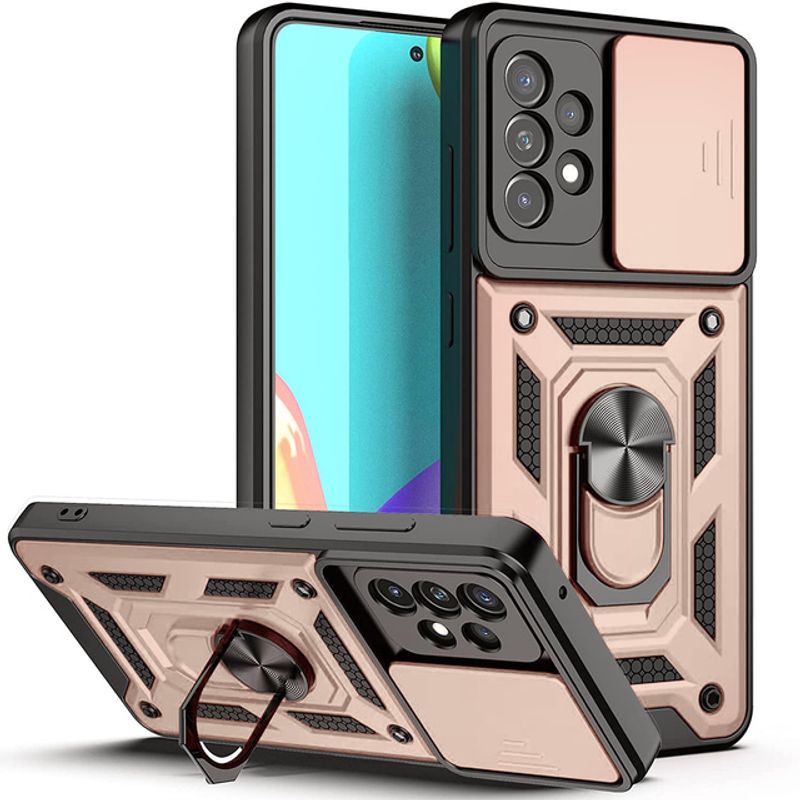 Slide Camera Lens Case For Huawei P40 P30 Lite Nova 10 Pro 9 Honor 70 50 X8A X7A Bumpers Armor Cover_voghion.com