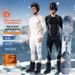 Ensemble de sous-vêtements de ski d'extérieur automne-hiver à séchage rapide pour hommes et femmes, sport, coupe ajustée, évacuation de l'humidité_voghion.com