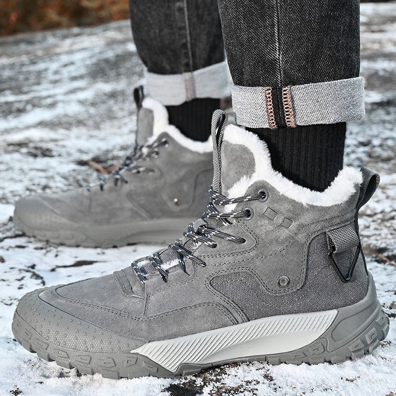 Outdoor Cross-country Mountaineering Running Shock-absorbing Hiking Shoes_voghion.com