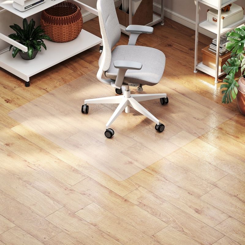 Bodenschutzmatte, Rutschfest, Dick 1,5 Mm, 120x120 Cm, Trasparente_voghion.com