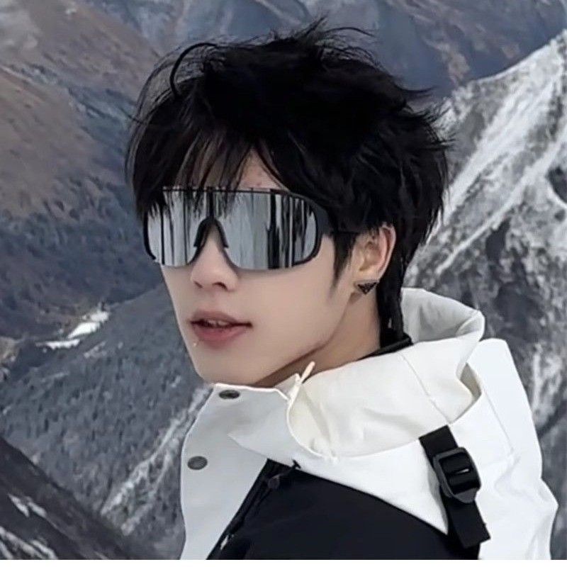 Skiing And Mountaineering Glasses, UV Resistant Blue Light Outdoor Snow Sunglasses, 20372 Mercury Sunglasses_voghion.com