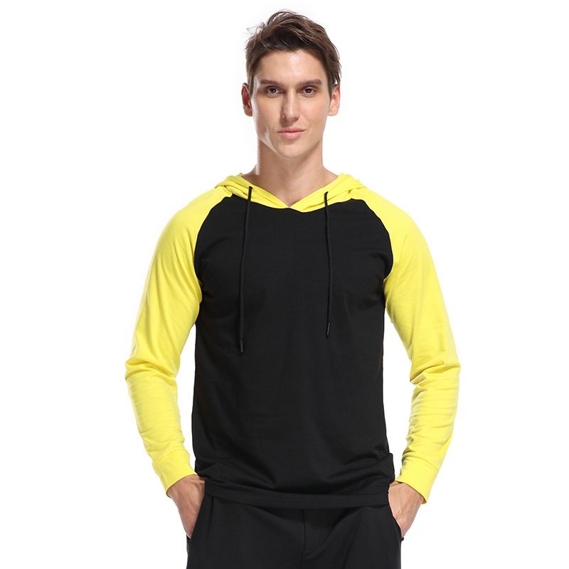  Einfarbiger Herrenpullover, Herbst und Winter, neues lockeres Kapuzenpullover mit langen Ärmeln, Herrenoberteil_voghion.com