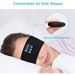 Bluetooth slaaphoofdtelefoon sporthoofdband dunne zachte elastische comfortabele draadloze muziek oordopjes slaapmasker_voghion.com