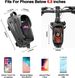 ROCKBROS Sacoche de cadre de vélo Sacoche de vélo Sacoche pour téléphone portable 6,8'' Hydrofuge 1,7 L Noir_voghion.com