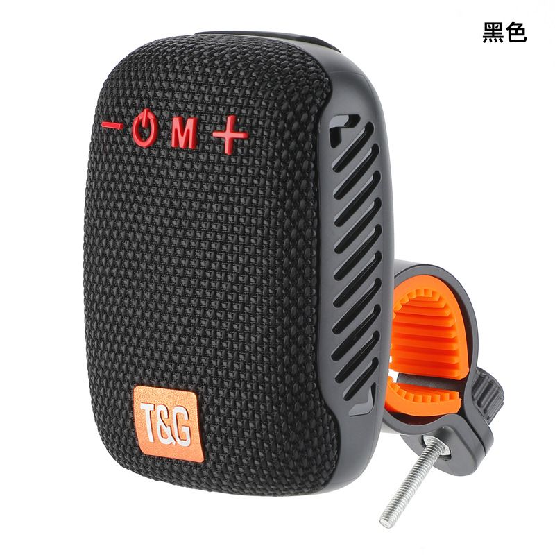 TG392 Cycling Bluetooth Speaker Tws Couplet Fabric Card Radio Speaker Portable Waterproof Bluetooth Speaker_voghion.com