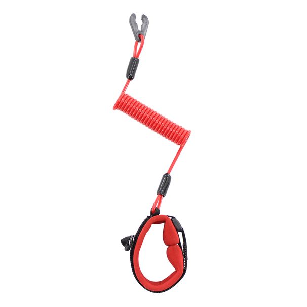 Kaou Boat Stop Switch Simple Installation Universal Outboard Motor Engine Cut Off Stop Tether Wrist Strap Kayak Accessories_voghion.com