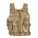Tactical Molle Vest – Military-Grade, Breathable & Adjustable (Black/Khaki/Army Green/Camo, One Size)_voghion.com