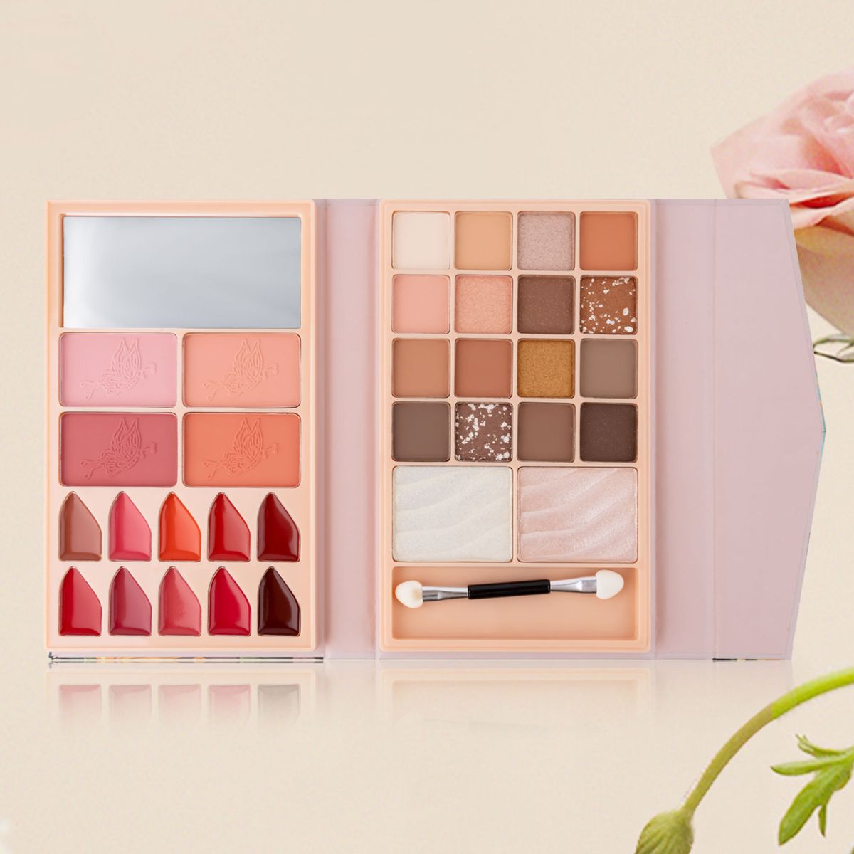 Makeup Sets Multi Functional All In One Makeup Palette Matte Pearlescent Eyeshadow Lipstick Blush Contour Highlight Beauty_voghion.com