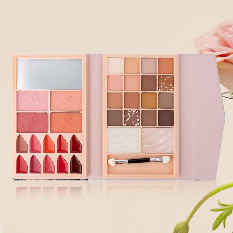 Make-up-Sets Multifunktionale All-in-One-Make-up-Palette Matt Perlglanz Lidschatten Lippenstift Rouge Kontur Highlight Schönheit_voghion.com