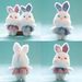 Small Bunny Plush Adorable Toy Cute Rabbit Doll Bag Chareychain Accessory Fluffy Soft_voghion.com