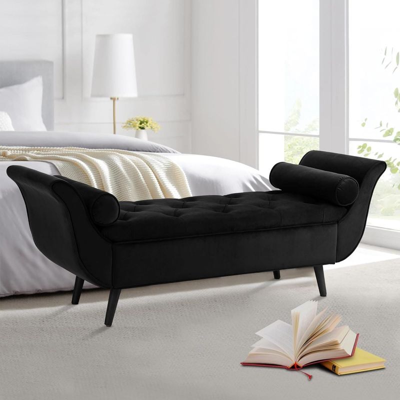 Storage Bench For Bedroom End Of Bed_voghion.com
