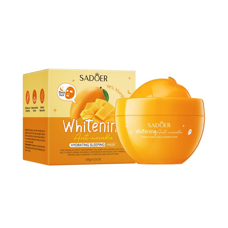Full English SADOER Mango Whitening Anti-Wrinkle Sleeping Hydrating Mask_voghion.com