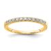 14k 1/4 Carat Lab Grown Diamond VS/SI+ G+ Complete Wedding Band_voghion.com