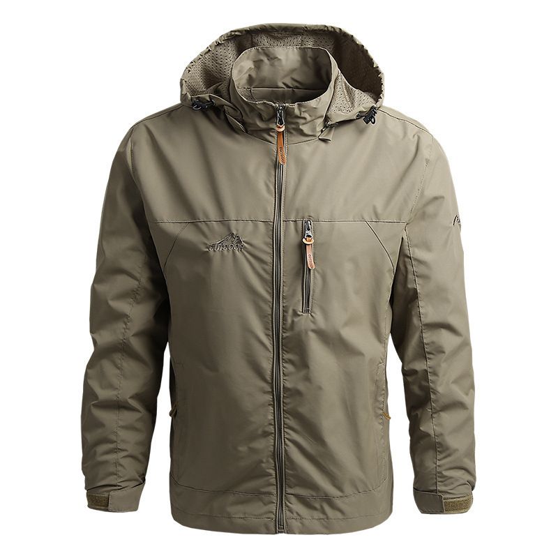 Bedruckbarer Frühlings- und Herbst-Freizeitmantel Herren-Bergsteigeranzug Charge Coat Windjacke Outdoor-Sportjacke Herren_voghion.com