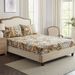 Tiger Leopard Print Animal Pattern Mattress Cover Polyester 3D Bedspread_voghion.com