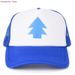 1PC Trucker Baseball Cap Pine Tree Dipper Gravity Fall Mesh Hat Nastavljiva za ženske in moške ukrivljene športne tekaške kape_voghion.com