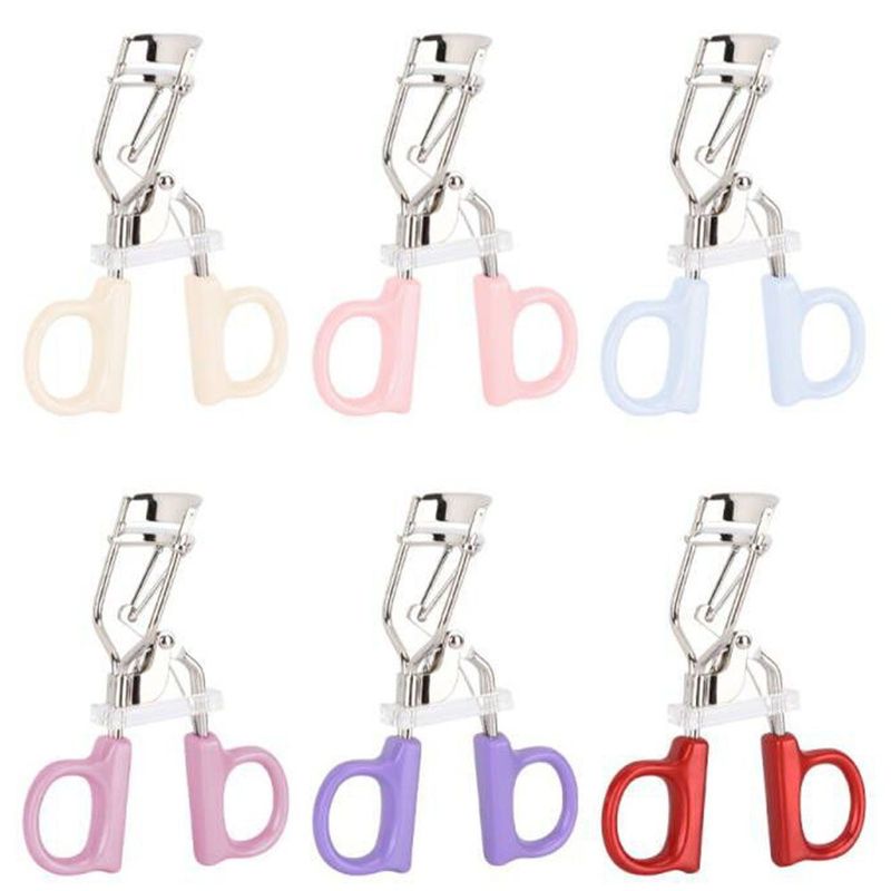 Woman Eyelash Curler Professional Eyelash Curler Folding False Eyelashe Auxiliary Eyelash Curling Clip Small Makeup Tool_voghion.com