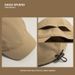 Solid color short brimmed men, thin summer sun protection duckbill hat outdoor quick drying and facial display, small_voghion.com