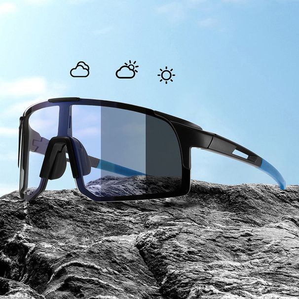 Outdoor Sports Mountaineering Skiing Photochromic Cycling Sunglasses Daily Dual-use Running Marathon Windproof Goggles_voghion.com