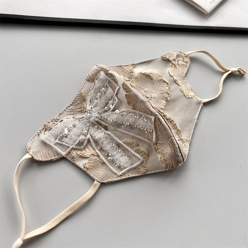 Delicate Bow New Thermal Mask Windproof, Dustproof And Breathable Face Mask_voghion.com