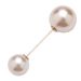Broche en perles haut de gamme, simple et tendance, avec insert à angle droit, accessoire de corsage fixe anti-lumière sur le décolleté des vêtements_voghion.com