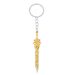 Domineering Golden Dragon-patterned Sword Keychain, Small Metal Pendant, Creative Key Decoration Pendant Is Hot_voghion.com