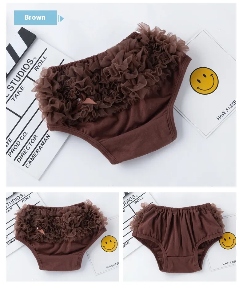 Vasaras meitenes mazuļa PP 0-2 gadus vecs mīksts un jauks divpusējs sieta zīdaiņu kokvilnas šorti bērnu bikses_voghion.com