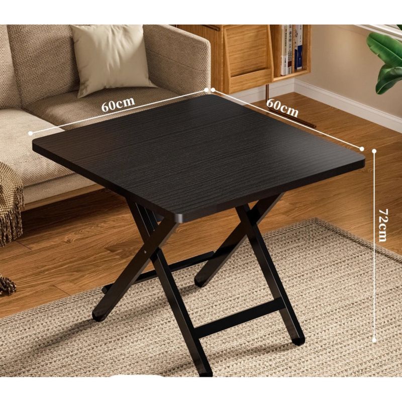 Foldable Home Small Apartment Rental Simple Dining Square Table_voghion.com