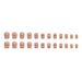 Nails Art Smile Cat Eye Christmas Wear Nail Detachable Nail Patch Nail Piece Nail Sticker Blush Nail 24 Pieces_voghion.com